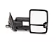 Powered Heated Automatic Folding Towing Mirrors with Smoked LED Turn Signals; Chrome (14-18 Silverado 1500)