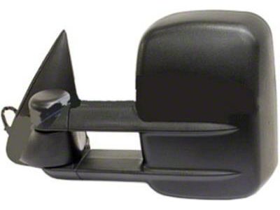 Replacement Powered Heated Towing Mirror with LED Arrow Turn Signal; Driver Side (03-06 Silverado 1500)