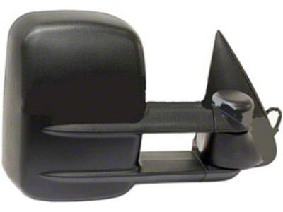 Replacement Powered Heated Towing Mirror with LED Arrow Turn Signal; Passenger Side (03-06 Silverado 1500)