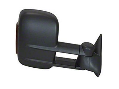 Replacement Powered Heated Towing Mirror with Turn Signal; Passenger Side (03-06 Silverado 1500)