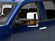 Powered Heated Towing Mirrors with Amber LED Turn Signals; Chrome (14-18 Silverado 1500)