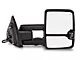 Powered Heated Towing Mirrors with Ambient Temp Sensor and Smoked LED Turn Signals; Chrome (14-16 Silverado 1500)