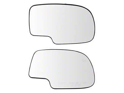 Powered Mirror Glass; Driver and Passenger Side (99-06 Silverado 1500)