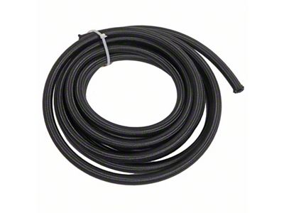 Premium Black Nylon Race Hose; -8AN; 10-Foot