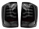 PRO-Series LED Tail Lights; Jet Black Housing; Smoked Lens (14-18 Silverado 1500 w/ Factory Halogen Tail Lights)