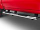 Pro Traxx 4-Inch Oval Side Step Bars; Stainless Steel (19-24 Silverado 1500 Crew Cab)