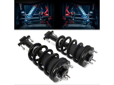Quick Strut Assemblies with Coil Springs; Front (07-25 Silverado 1500, Excluding Trail Boss & ZR2)