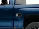 Race Style Billet Locking Fuel Door; Gloss Black (14-18 Silverado 1500)