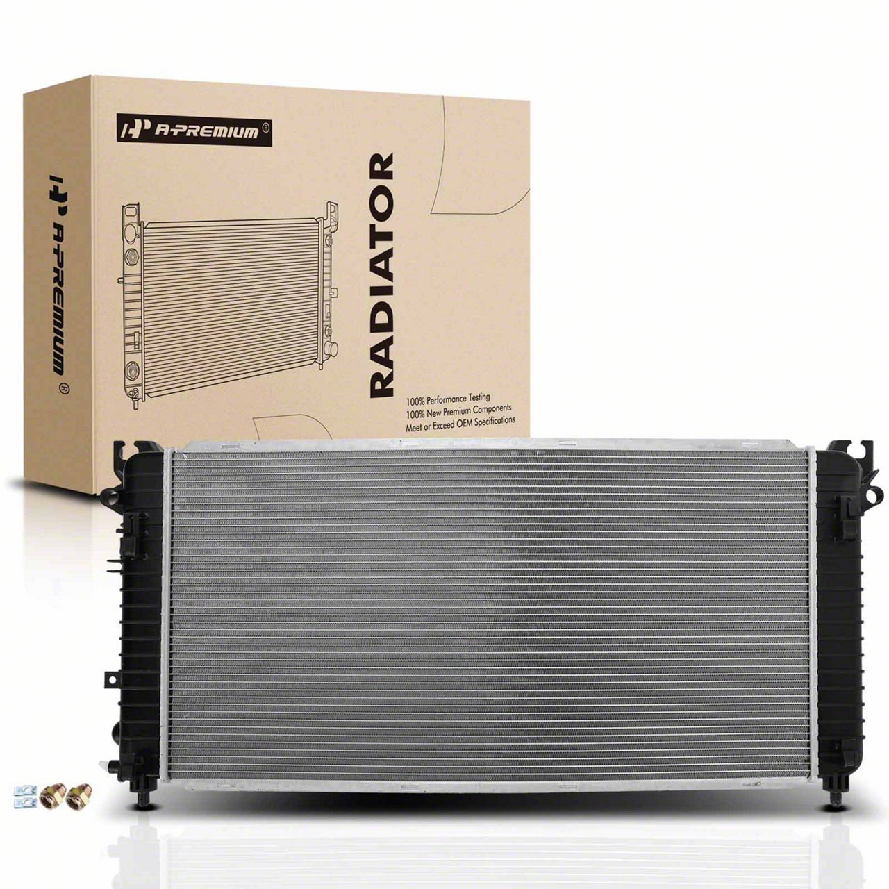 Silverado 1500 Radiator with Engine/Transmission Oil Cooler (14-18 4.3L ...