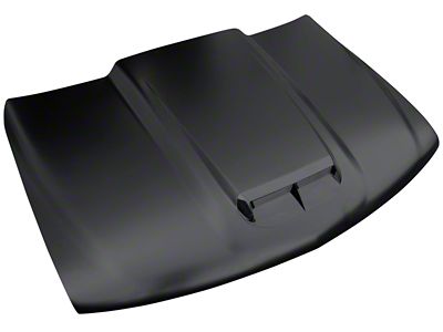 Ram Air Style Gen 2 Hood; Unpainted (99-02 Silverado 1500)