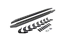 Go Rhino RB20 Slim Running Boards; Protective Bedliner Coating (14-18 Silverado 1500 Crew Cab)