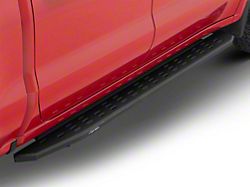 Go Rhino RB30 Running Boards; Protective Bedliner Coating (19-26 Silverado 1500 Crew Cab)