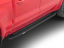 Go Rhino RB30 Slim Line Running Boards; Textured Black (19-26 Silverado 1500 Crew Cab)