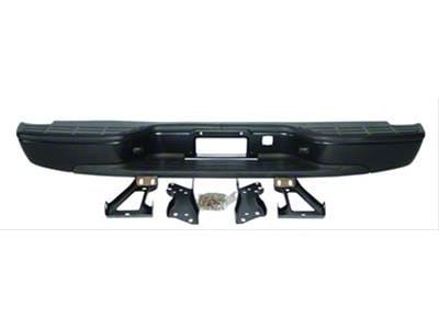 Replacement Rear Bumper; Black (99-06 Silverado 1500 Fleetside)