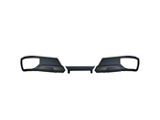 Rear Bumper Cover; Armor Coated (19-26 Silverado 1500 w/ Factory Dual Exhaust)