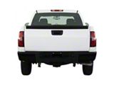 Rear Bumper Cover; Not Pre-Drilled for Backup Sensors; Gloss Black (07-13 Silverado 1500)
