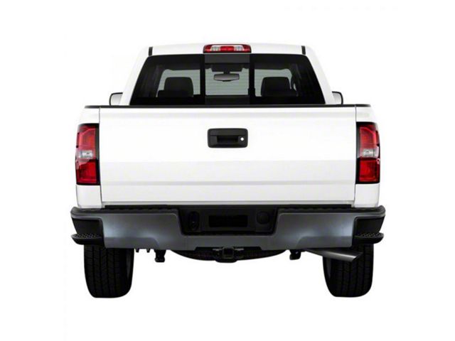 Rear Bumper Cover; Not Pre-Drilled for Backup Sensors; Paintable ABS (14-18 Silverado 1500)
