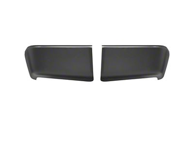 Rear Bumper Cover; Textured Black (07-13 Silverado 1500)