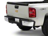 Replacement Rear Bumper; Pre-Drilled for Backup Sensors; Chrome (07-13 Silverado 1500)