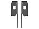 Rear Door Switch Accent Trim; Raw Carbon Fiber (19-24 Silverado 1500 Double Cab, Crew Cab)