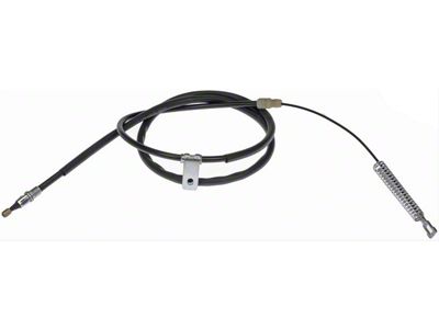 Rear Parking Brake Cable; Driver Side (09-11 Silverado 1500 Extended Cab; 12-13 Silverado 1500 Extended Cab w/ 6.50-Foot Standard Box, Crew Cab)