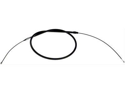 Rear Parking Brake Cable; Driver Side (09-13 Silverado 1500 Regular Cab w/ 6.50-Foot Standard Box)