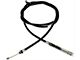 Rear Parking Brake Cable; Passenger Side (07-09 Silverado 1500 Extended Cab, Crew Cab)