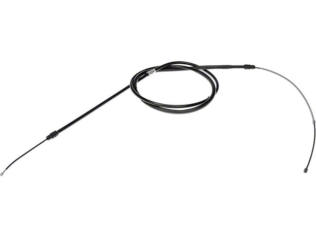 Rear Parking Brake Cable; Passenger Side (09-13 Silverado 1500 Extended Cab w/ 8-Foot Long Box)