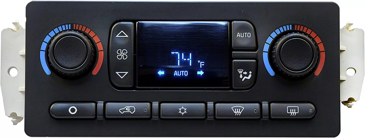 HVAC Control LED Conversion White LED Upgrade Kit For GM Climate Control - Silverado, Sierra, Escalade, Yukon (2003-2006) 2003 Chevy TAHOE Led Lights - Foto 13