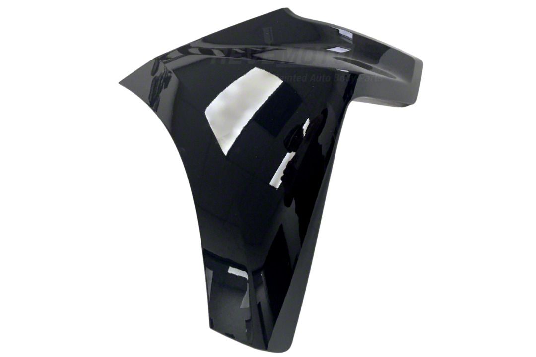 Right Side Black Front Bumper End Cap For 2019-2022 Silverado 1500 - Direct Replacement