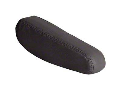 Replacement Armrest Cover; Driver Side; Very Dark Pewter/Gray Leather (03-06 Silverado 1500)
