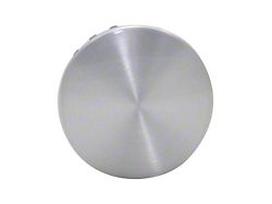 Replacement Center Caps; Brushed Aluminum (19-26 Silverado 1500)