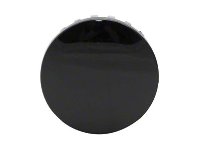 Replacement Center Caps; Gloss Black (19-25 Silverado 1500)