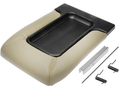 Replacement Center Console Lid; Tan (01-06 Silverado 1500)