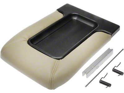 Replacement Center Console Lid; Tan (01-06 Silverado 1500)