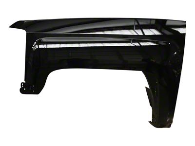 Replacement Fender; Driver Side; Black (14-18 Silverado 1500)