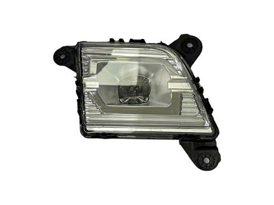 Replacement Fog Light; Driver Side (19-21 Silverado 1500; 2022 Silverado 1500 LTD)