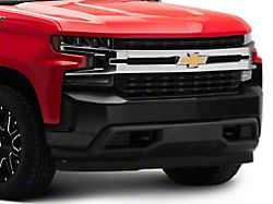 Replacement Front Bumper; Black (19-21 Silverado 1500; 2022 Silverado 1500 LTD)