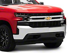 Replacement Front Bumper; Chrome (19-21 Silverado 1500; 2022 Silverado 1500 LTD)