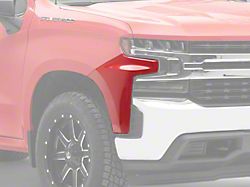 Replacement Front Bumper Outer Filler; Passenger Side (19-21 Silverado 1500; 2022 Silverado 1500 LTD)