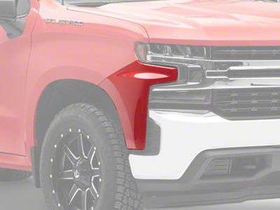 Replacement Front Bumper Outer Filler; Passenger Side (19-21 Silverado 1500; 2022 Silverado 1500 LTD)