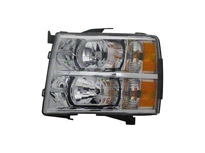 Replacement Halogen Headlight; Driver Side (07-13 Silverado 1500)