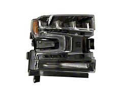 Replacement Headlight; Black Housing; Clear Lens; Passenger Side (19-21 Silverado 1500 w/ Factory Halogen Headlights; 2022 Silverado 1500 LTD w/ Factory Halogen Headlights)