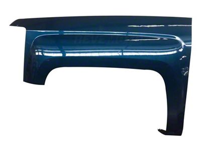 Replacement OEM Fender; Driver Side; Sacr'E Bleu Metallic (14-18 Silverado 1500)