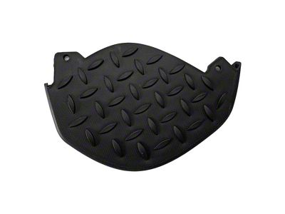 Replacement Outer Rear Bumper Step Pad; Passenger Side; Anthracite (16-18 Silverado 1500)