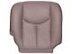 Replacement Top Seat Cover; Passenger Side; Neutral/Tan Leather (03-06 Silverado 1500)
