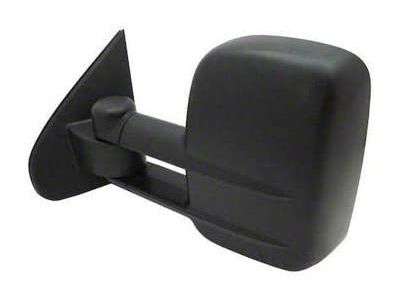 Replacement Towing Mirror; Passenger Side; Textured Black (14-18 Silverado 1500)