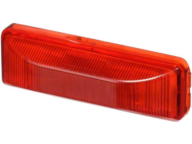 Silverado 1500 Replacement Trailer Clearance Light Sealed Module 38; Red
