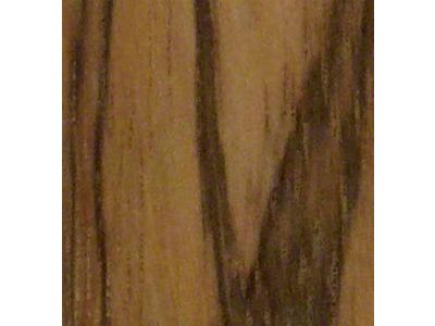 RETROLINER Real Wood Bed Liner; Black Limba Wood; HydroSatin Finish; Mild Steel Punched Bed Strips (14-18 Silverado 1500 w/ 5.80-Foot Short Box)
