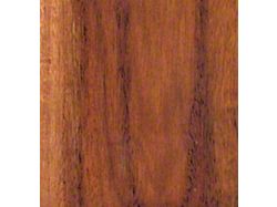 RETROLINER Real Wood Bed Liner; Black Walnut Wood; HydroShine Finish; Mild Steel Punched Bed Strips (04-06 Silverado 1500 w/ 5.80-Foot Short Box)